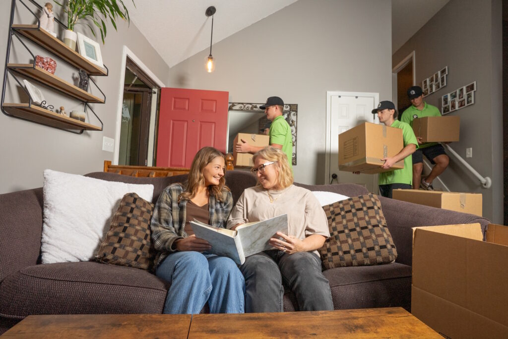 college student preparing for moving