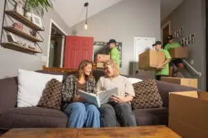 college student preparing for moving