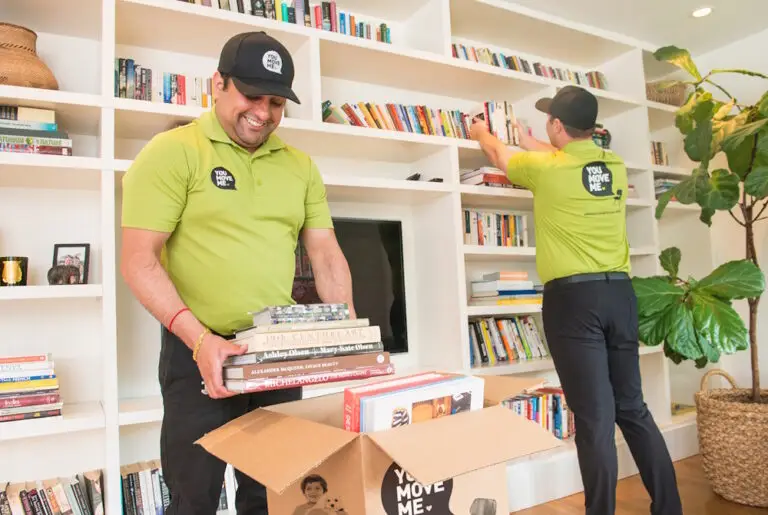 You Move Me movers packing books